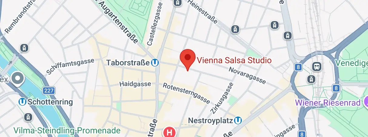 Map – Vienna Salsa Studio, Blumauergasse 6, 1020 Vienna